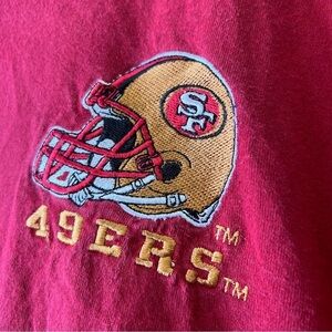Vintage San Francisco 49ers Red Shirt XXL